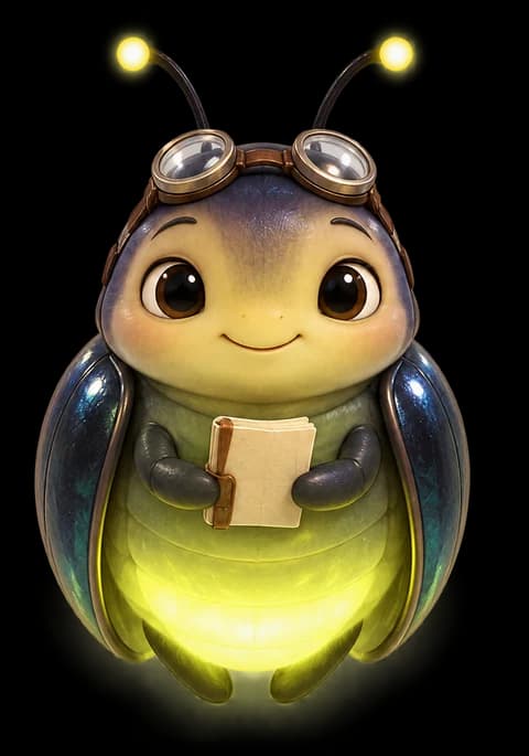Loupiote, la luciole qui guide les petits inventeurs
